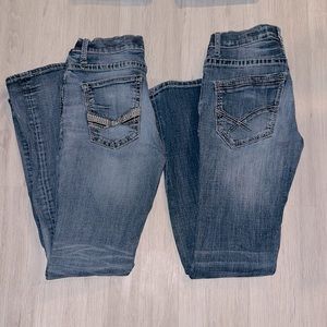 BKE Jeans bundle Alec 29R and Asher 30R